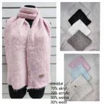 Szaliki damskie GY-88 70% akryl 30% wełna