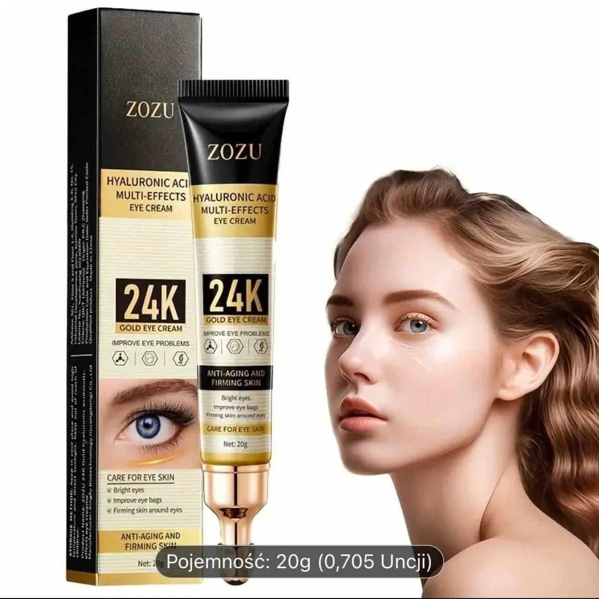 Krem pod oczy 24K ZOZU 20g