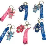 Brelok do Kluczy Stitch LED granatowy i różowy
