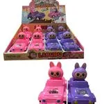 Friction Car Labubu - samochodziki z figurkami Labubu