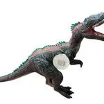Zabawka dinozaur 70cm zielony z czerwonymi akcentami