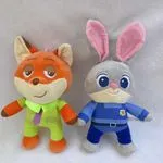 Maskotka Pluszowa Zootopia Nick i Judy 30cm