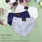 Majtki damskie XL-XXL 95% bawełna 5% elastan NO:7026