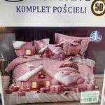 Komplet Pościeli 3cz 160/200 RUI BANG świąteczny 50D