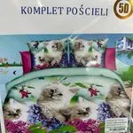 Komplet Pościeli 3D 160/200 Koty RB Rui Rui Bang
