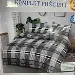 Komplet Pościeli Rui Rui Bang 3el. 160/200 szaro-czarny