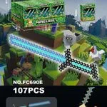 Minecraft Miecz Niebiański 107 PCS 48cm 12 szt