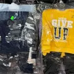 Komplety Dresowe Dziecięce 6-18M Kamuflaż + Żółty