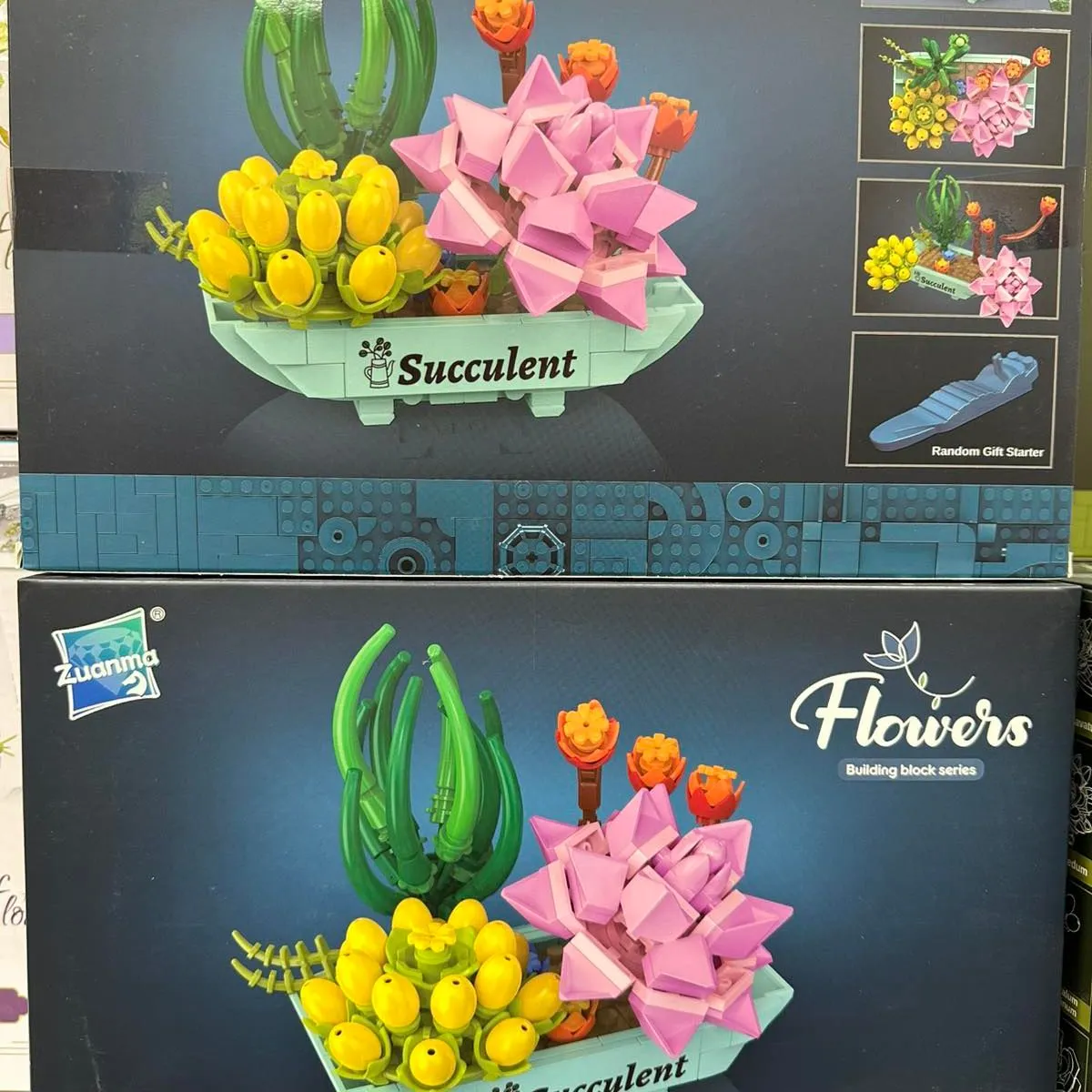Zestaw klocków Building Flowers Succulent Pot 6x097 277pcs