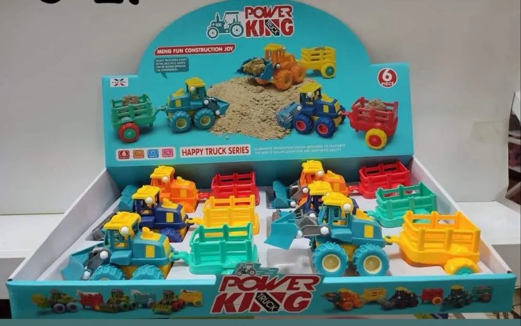 Zabawki Happy Truck Series Power King Construction