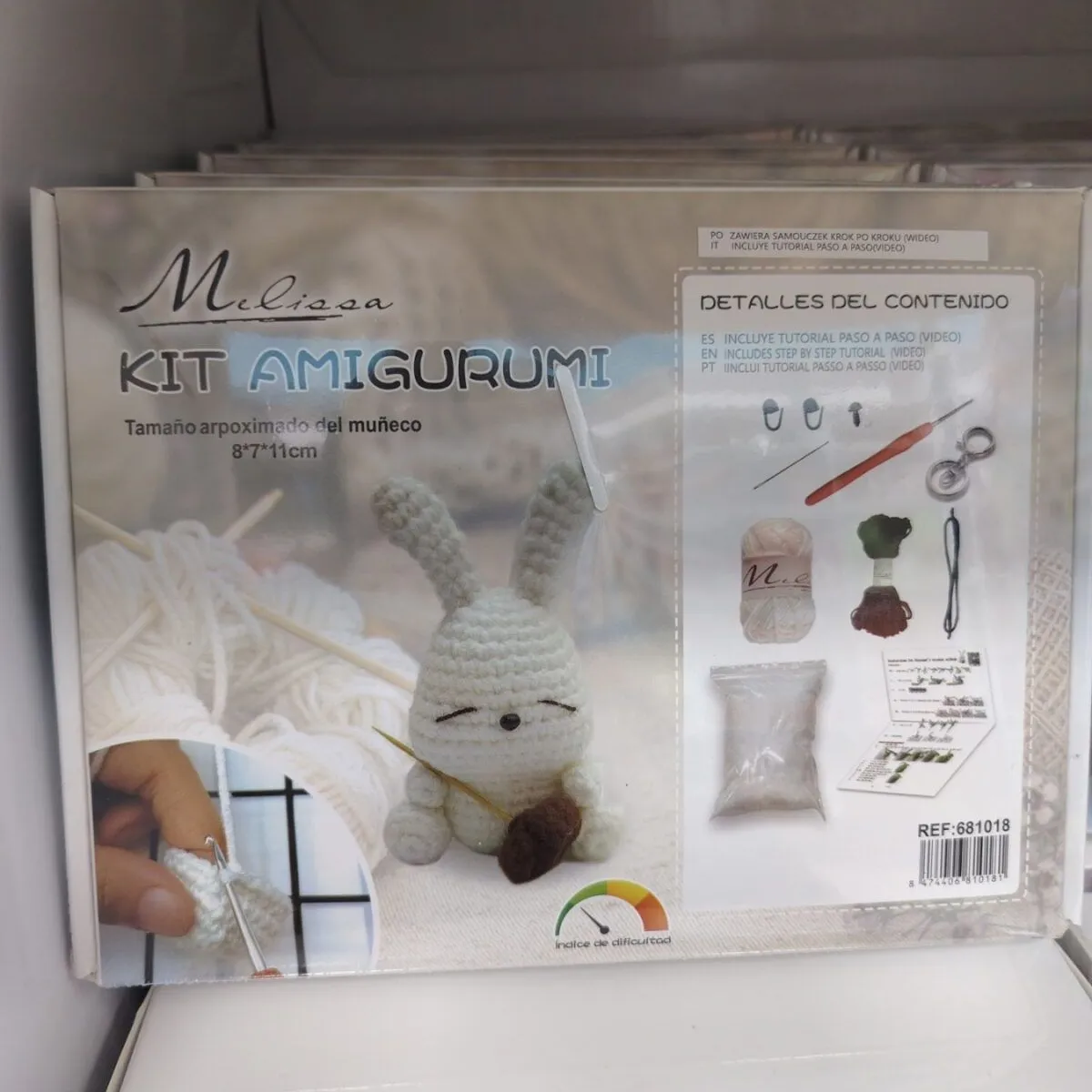 Zestaw DIY McLean Kit Amigurumi Maskotka Królik