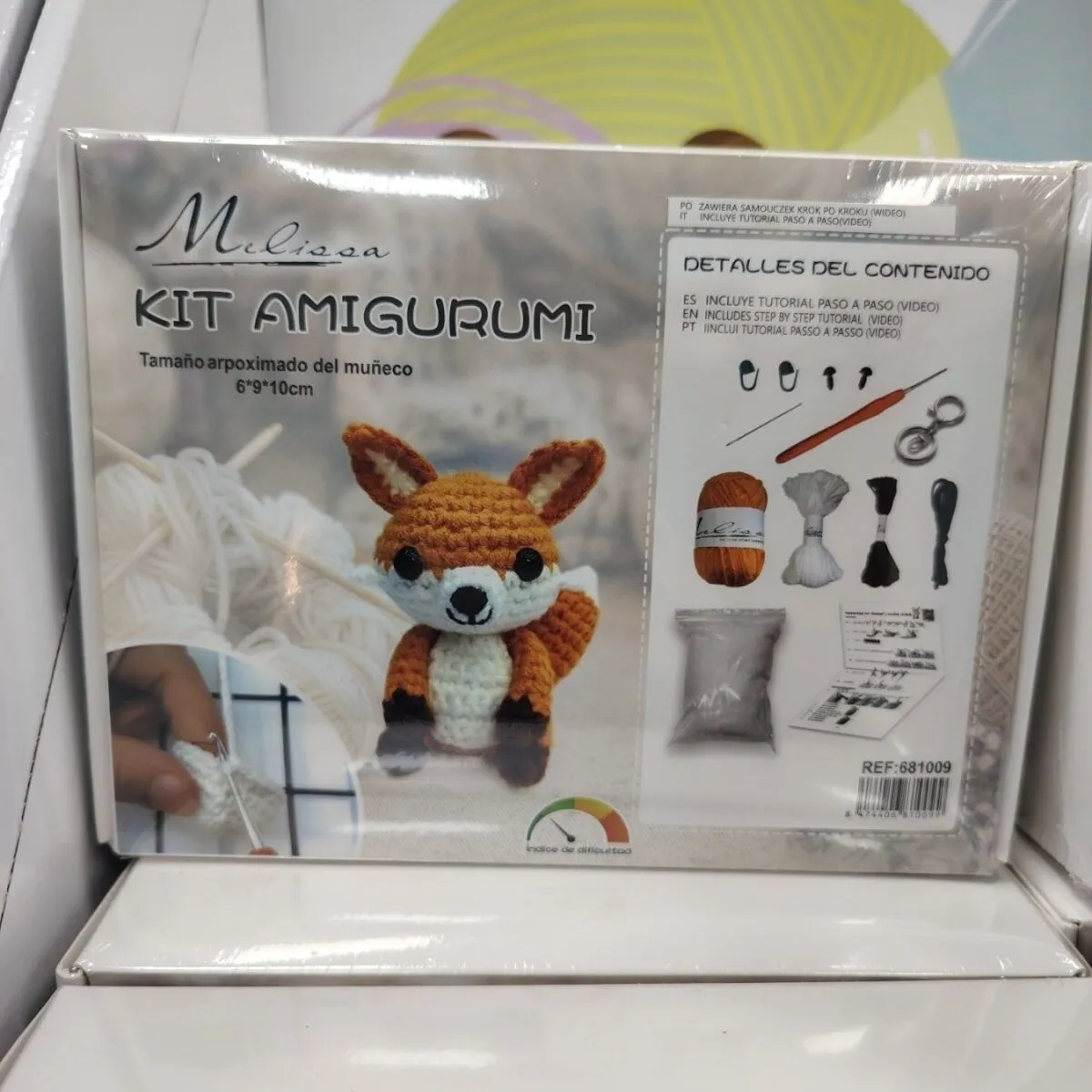 Zestaw DIY Amigurumi Lis Milán Kit