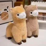 Maskotka Pluszowa Llama 40cm Żółta i Brązowa