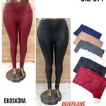 Leggingsy damskie BIG.571 ekoskóra XL/XXL-5XL
