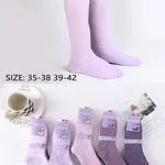 Skarpetki damskie COSASAS fioletowe roz. 35-38/39-42