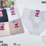 Majtki damskie MEDOOSE mesh XL-XXL-XXL 5 szt.