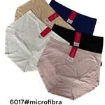 Majtki damskie XXL z mikrofibry 6017, 5 szt. w opakowaniu