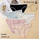 Majtki damskie Victoriaia bawełna 95% NO-805 M/XL