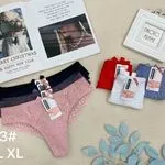 Majtki damskie koronkowe 3 szt. XL