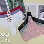 Majtki damskie koronkowe XL zestaw 6 kolorów
