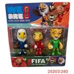 Figurki FIFA World Cup: Orzeł, Łoś, Lampart 3 szt