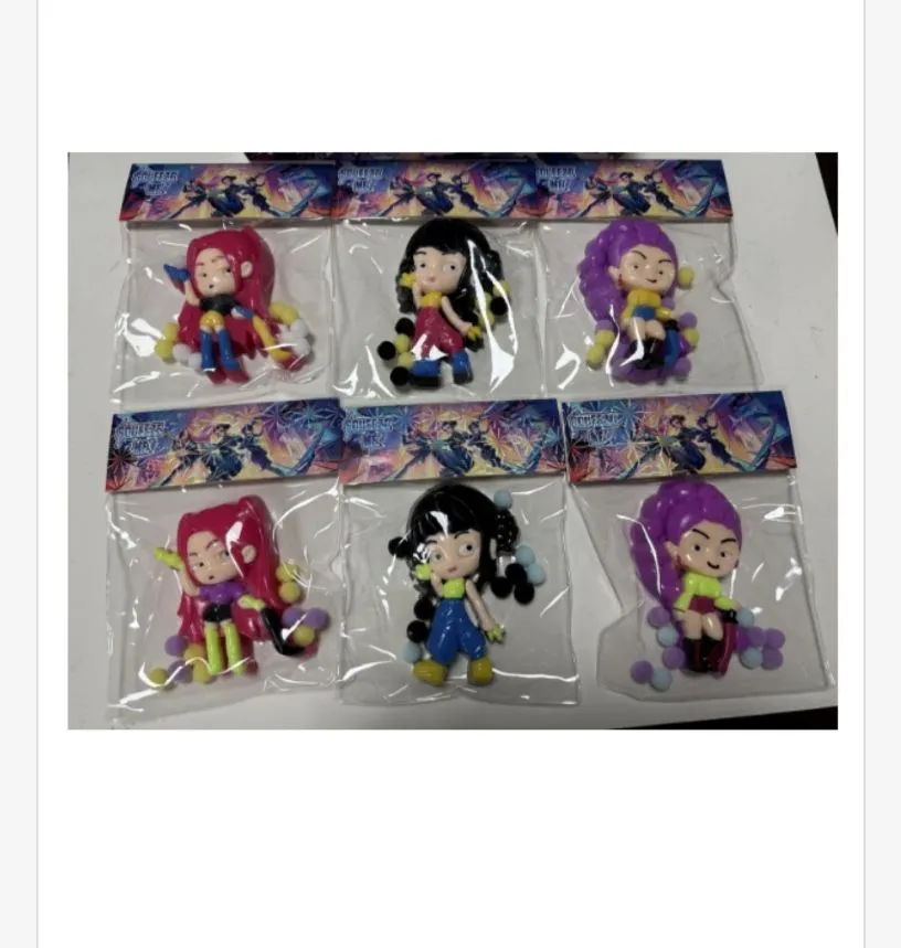 Zabawki Squeeze Toys Kpop Gniotki Figurki 6 szt