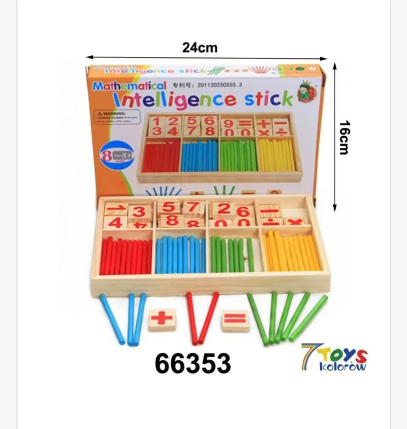 Zabawki Mathematical Intelligence Stick 24x16cm