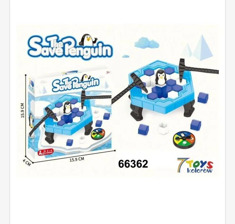 Gra zręcznościowa The Save Penguin 15,9 cm