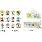 Zabawki Klocki Kwiaty 7Toys 65912