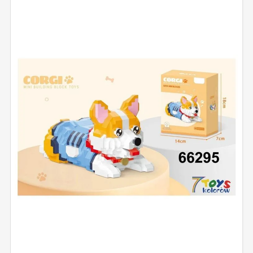 Zestaw klocków Mini Building Blocks Corgi 66295