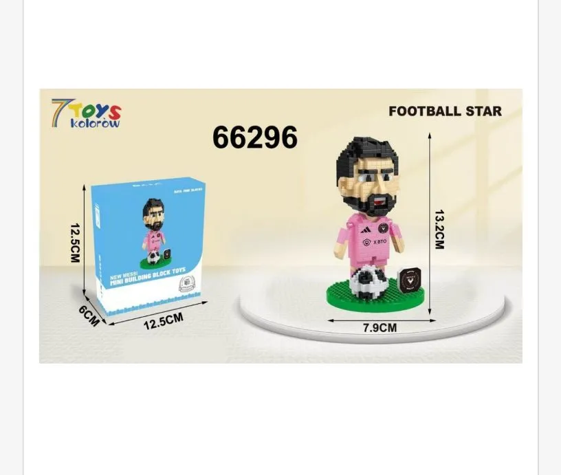 Zestaw klocków Football Star 66296 Mube Brick Toys