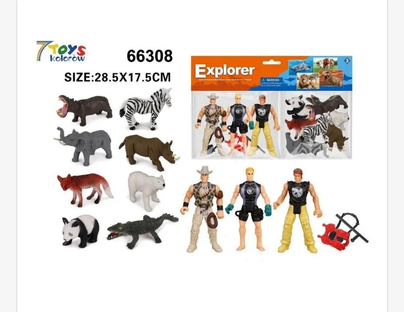 Zestaw zabawek Explorer 7Toys 28,5x17 cm