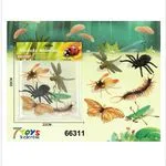 Zestaw zabawek Insects Animals 6PCS 20x21cm