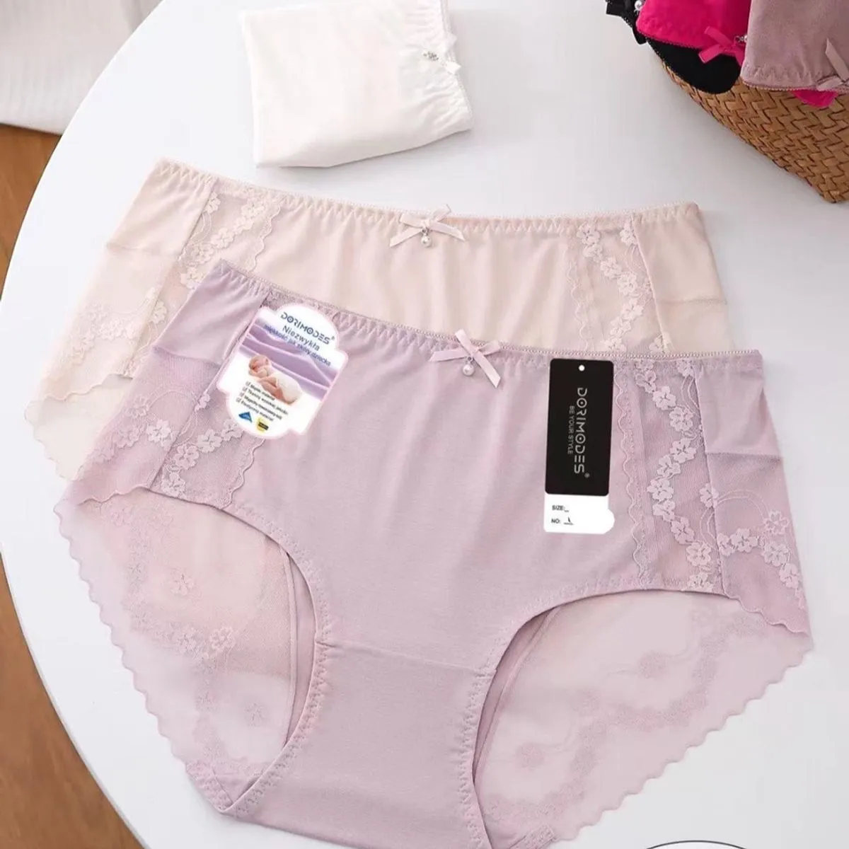 Majtki damskie L DORIMODES 88% wiskoza 12% spandex