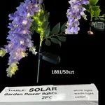 Lampki solarne kwiaty ogrodowe fioletowe 2PCS 1881/50szt