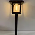 Lampka Solarna Ogrodowa z Słupkiem 2PCS