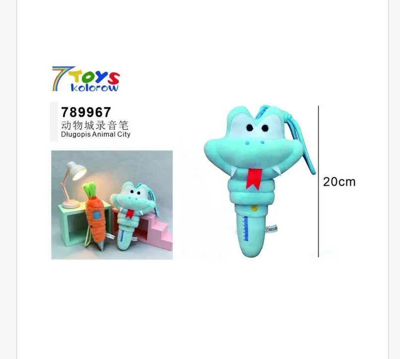 Dyktafon Zabawka Żaba Duplos Animal City 20cm