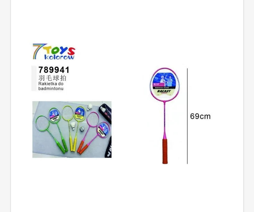 Zestaw Badminton 69cm 7Toys kolorowy