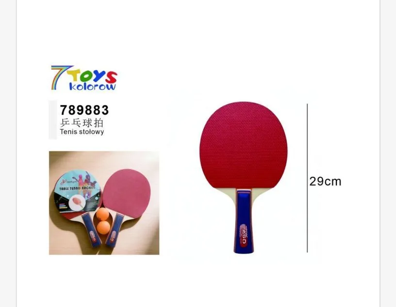 Rakietka do tenisa stołowego 29cm 7Toys