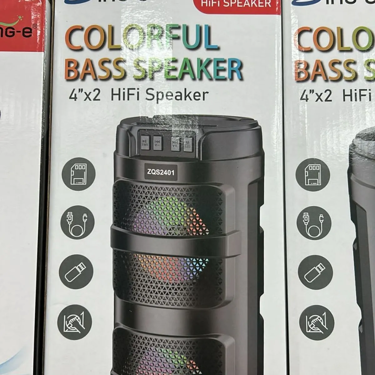 Przenośny Głośnik Bluetooth Sing-e ZQ-S2401 4x Bass HiFi