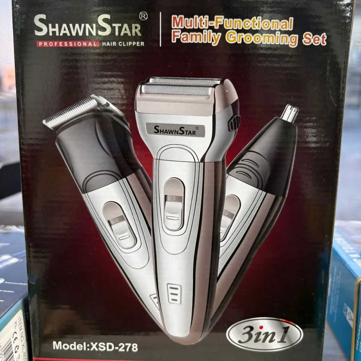 Wielofunkcyjny Zestaw do Strzyżenia ShawnStar 3w1 Model XSD-278