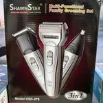 Wielofunkcyjny Zestaw do Strzyżenia ShawnStar 3w1 Model XSD-278