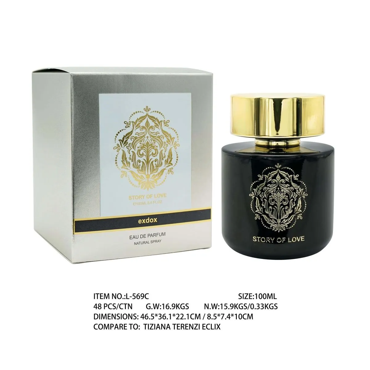 Perfumy Story of Love EDP 100ml w butelce 100ml