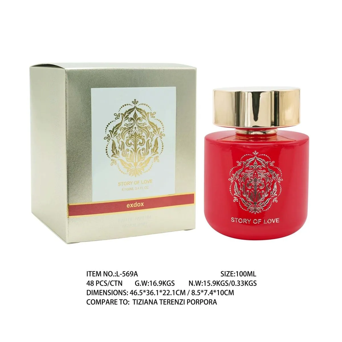 Perfumy Story of Love 100ml Exodoi dupe Tiziana Terenzi