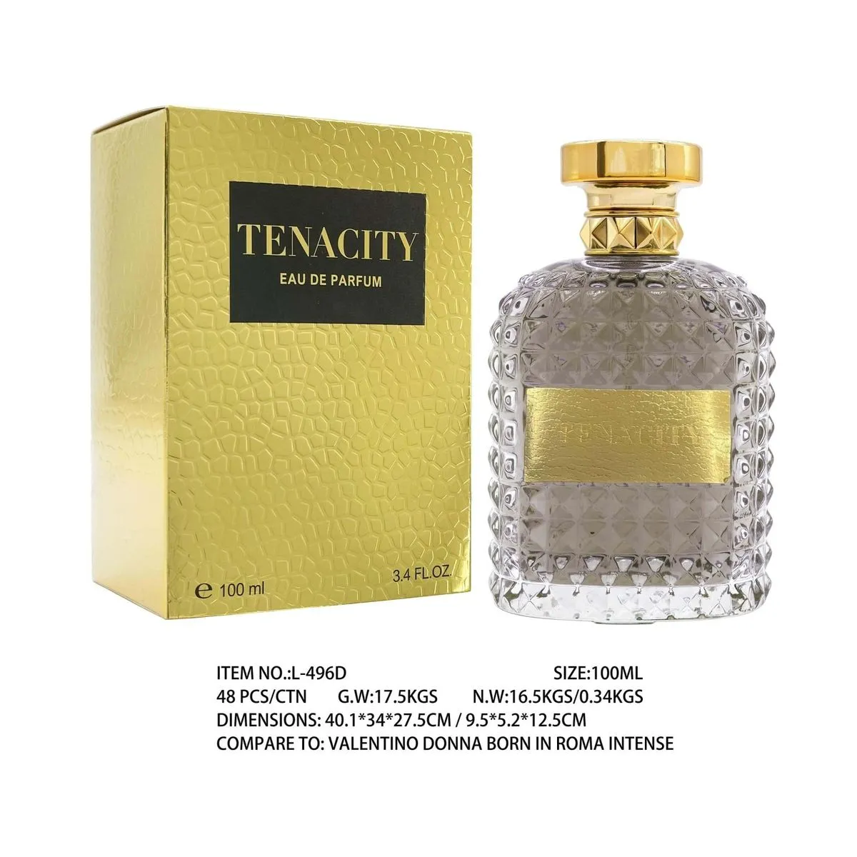Perfumy Tenacity Eau de Parfum 100ml 3.4oz