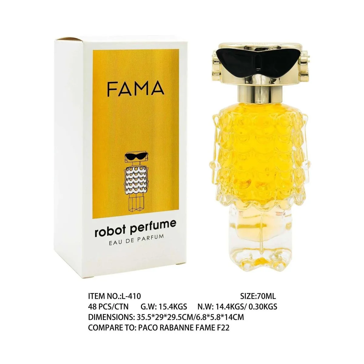 Perfumy FAMA Eau de Parfum 70ml Robot Design