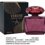 Eau de Parfum Verserose Crystal Noir 100ml