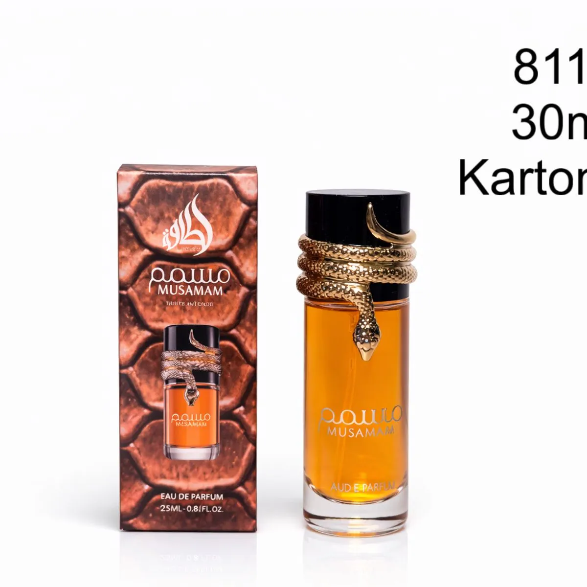 Perfumy Apollo 30ml w butelce z wężem