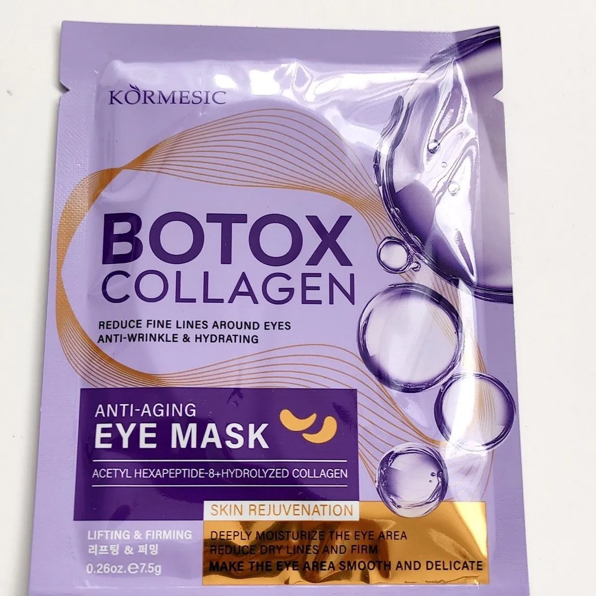 Maska pod Oczy Kormesic Botox Collagen Anti-Aging