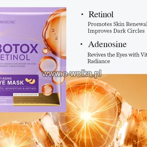 Maska pod Oczy Kormesic Botox Retinol Anti-Aging